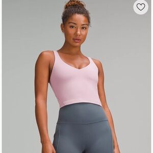 lululemon Align Tank Top, Rose Blush Size 4